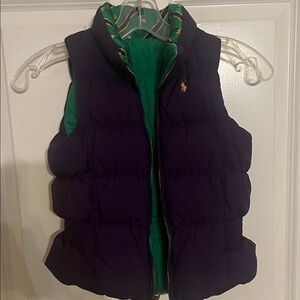 Ralph Lauren down vest- reversible